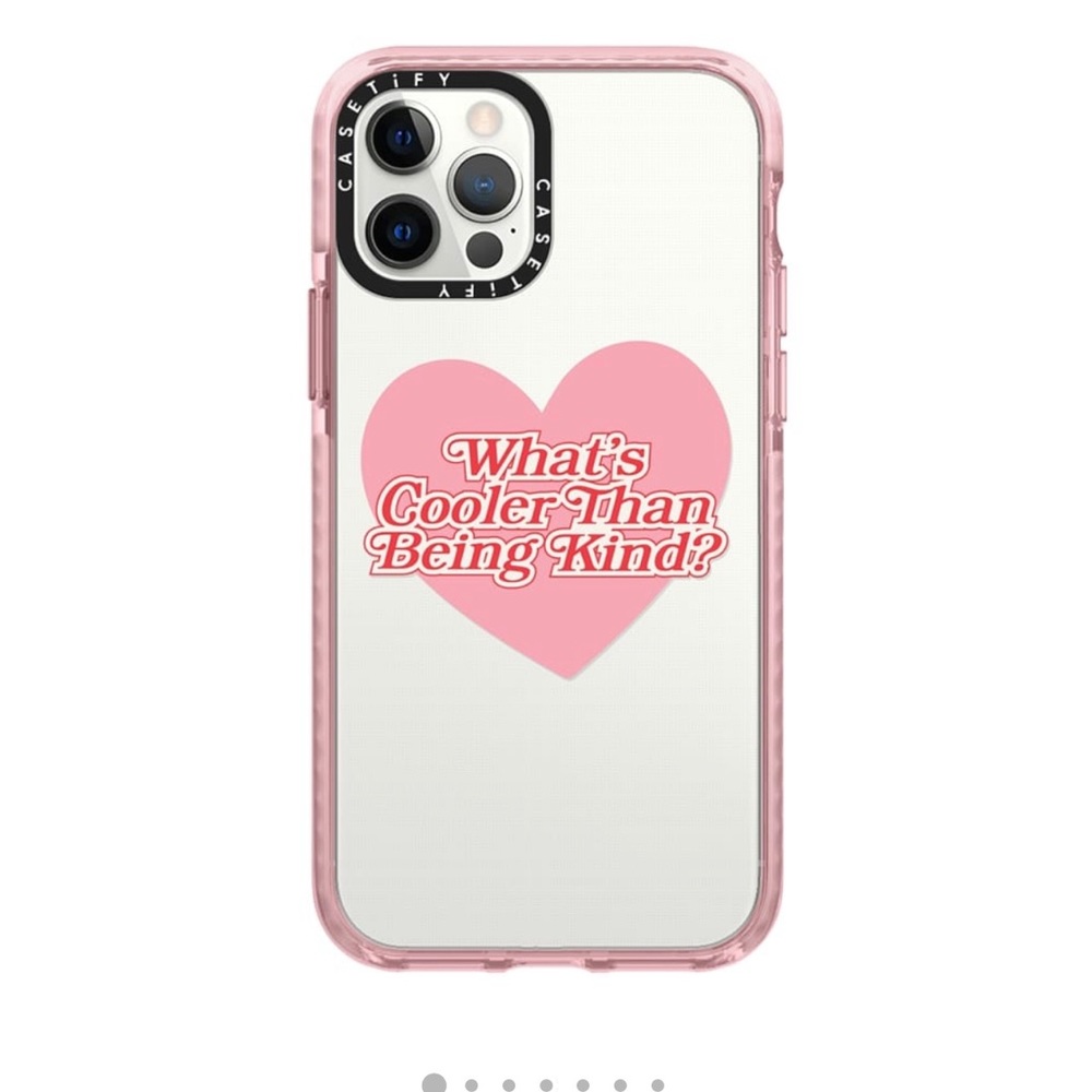 Casetify Cooler Than Being Kind Phone Case by Quotes By Christie
